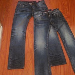 Cult of individuality mens rebel straight jeans